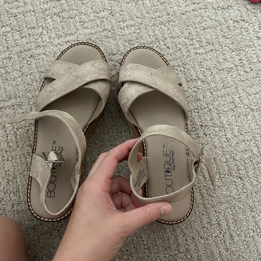 Boutique corkys wedges